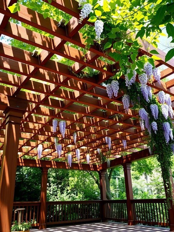 layered outdoor shade structure