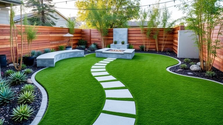 low maintenance backyard transformations