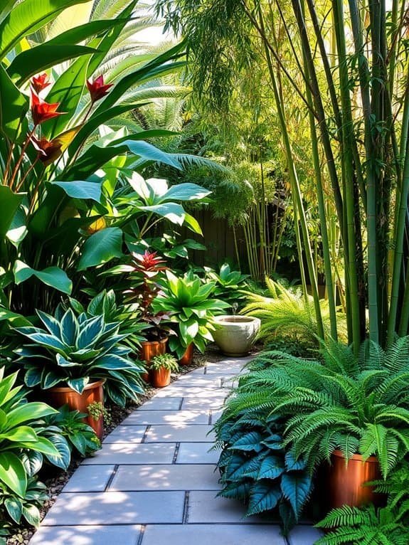lush green indoor plants