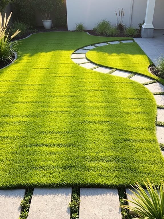 lush green lawn cover