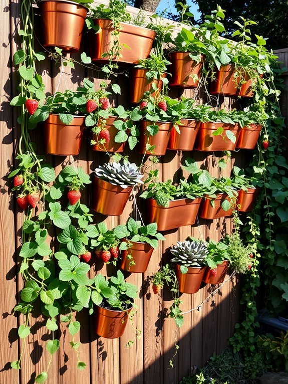 lush green vertical gardens