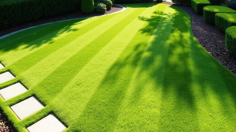 lush lawn backyard ideas