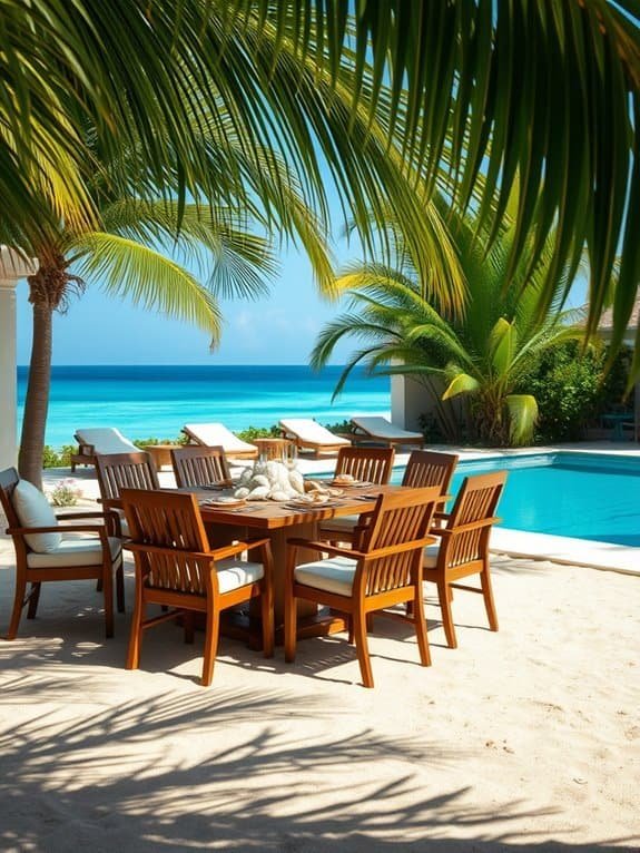 lush vibrant dining atmosphere