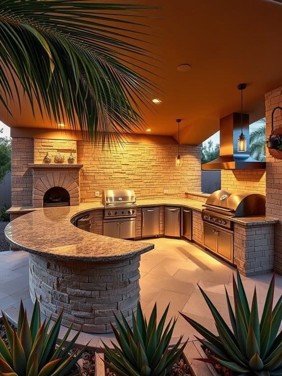 luxury al fresco dining