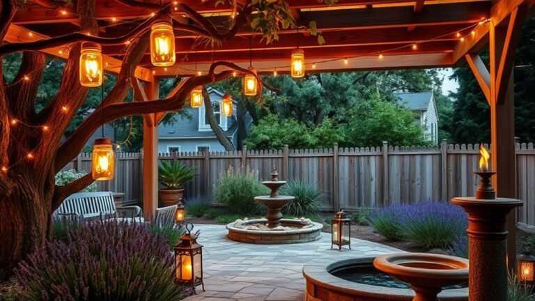 magical backyard lighting ideas