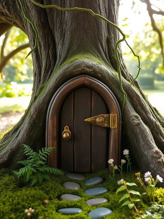 magical entrance for fairies