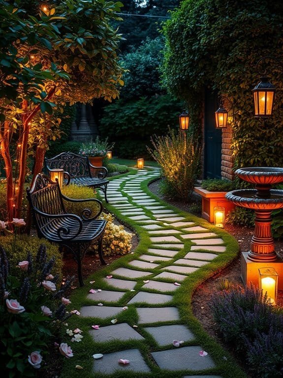 magical floral walkway awaits