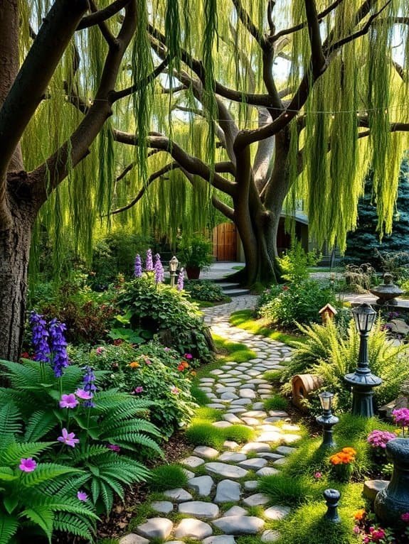 magical garden walkways await