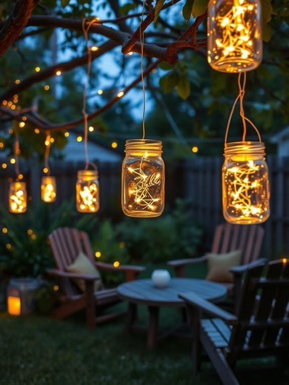 magical illuminated glass containers