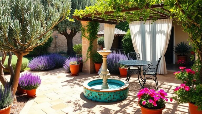 mediterranean relaxation backyard designs