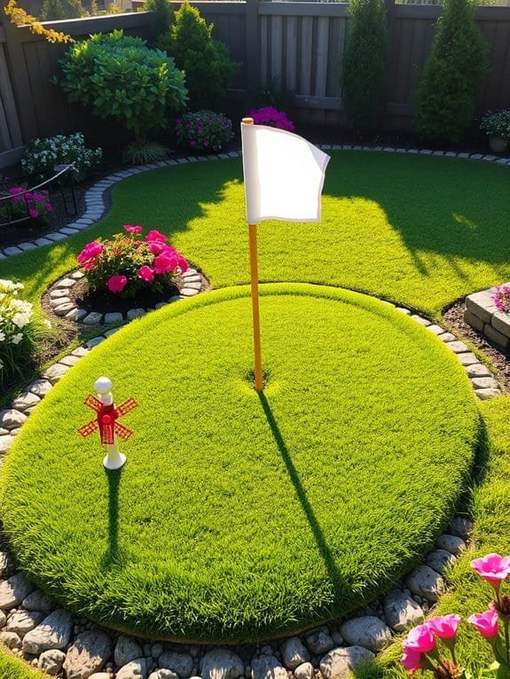 miniature golf course design