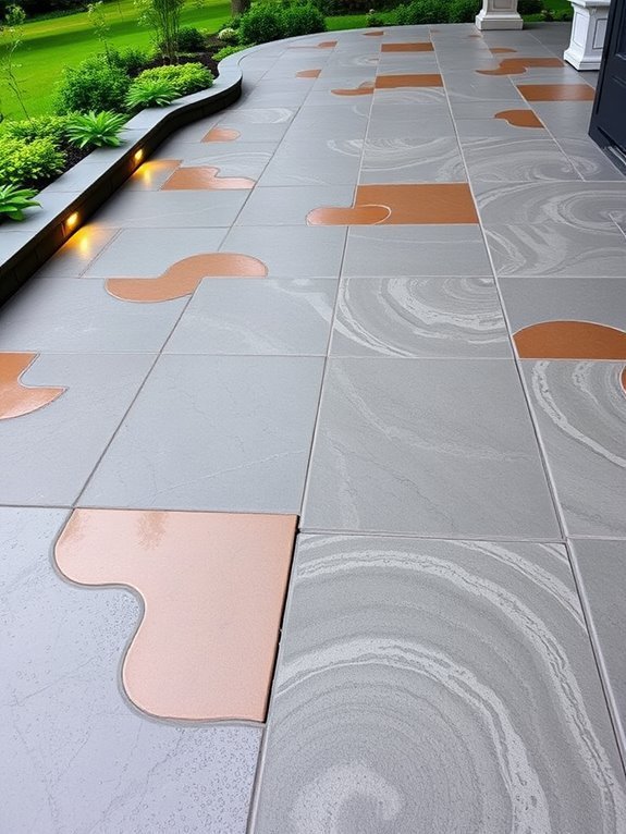 modern decorative concrete design