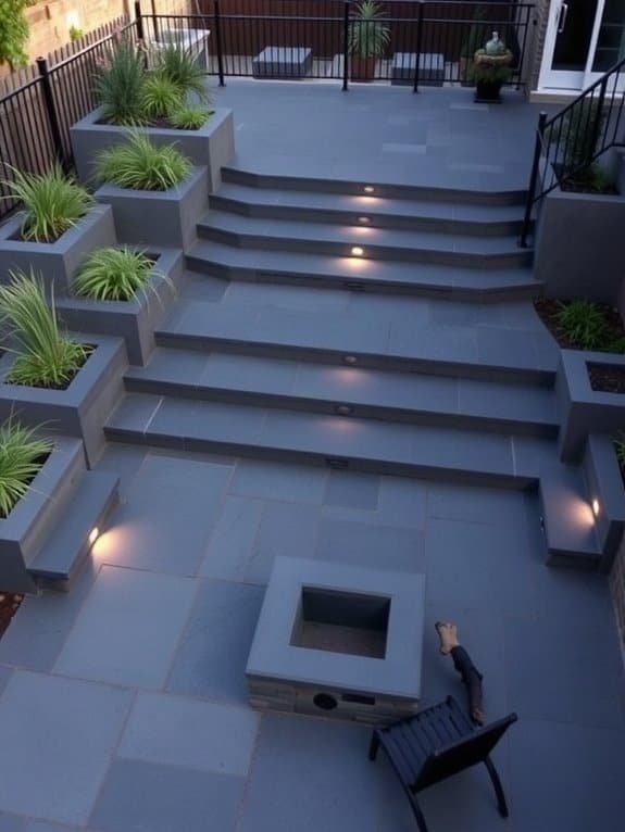 modern outdoor stone designs