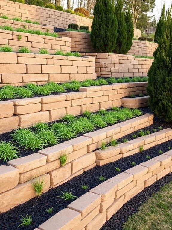 multi level garden support system