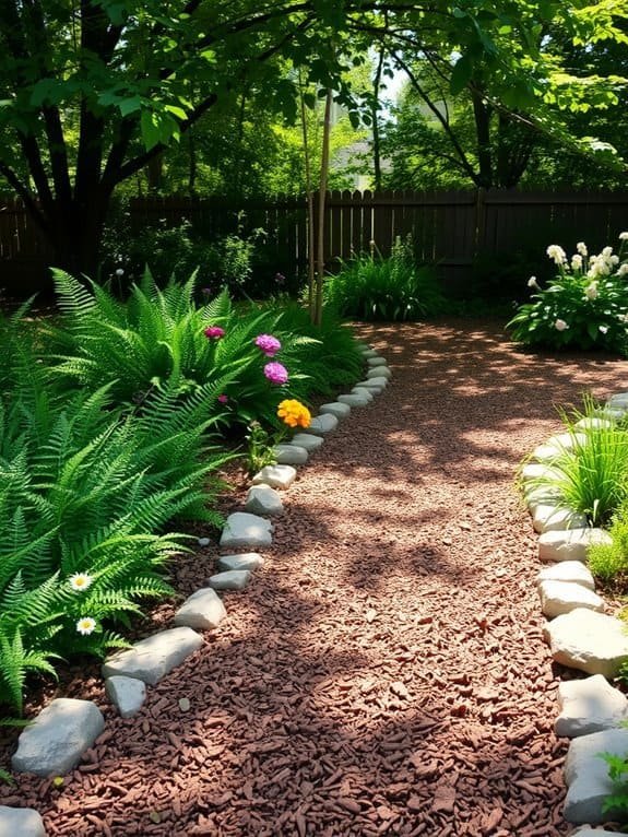 natural ground cover paths