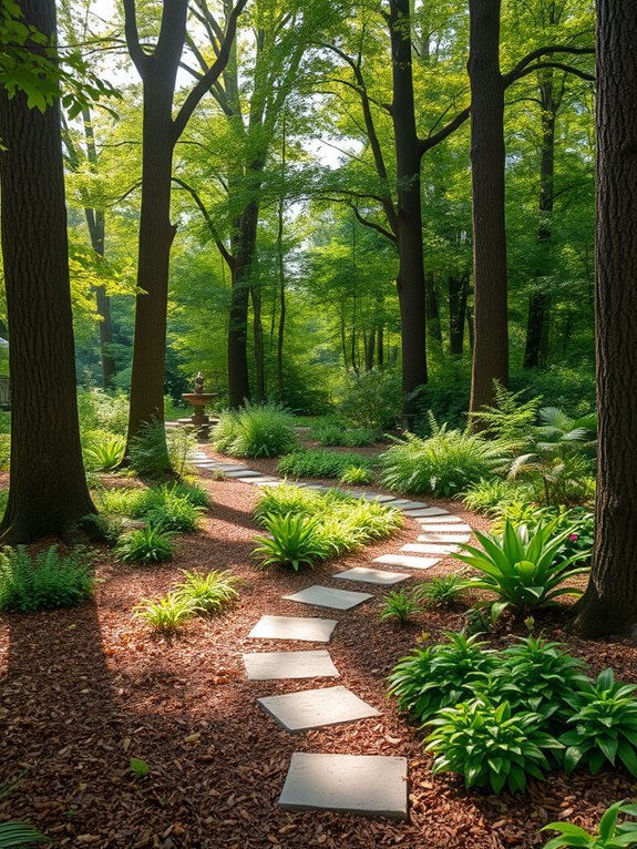 natural mulch and ground cover