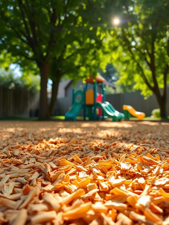 natural organic mulch material