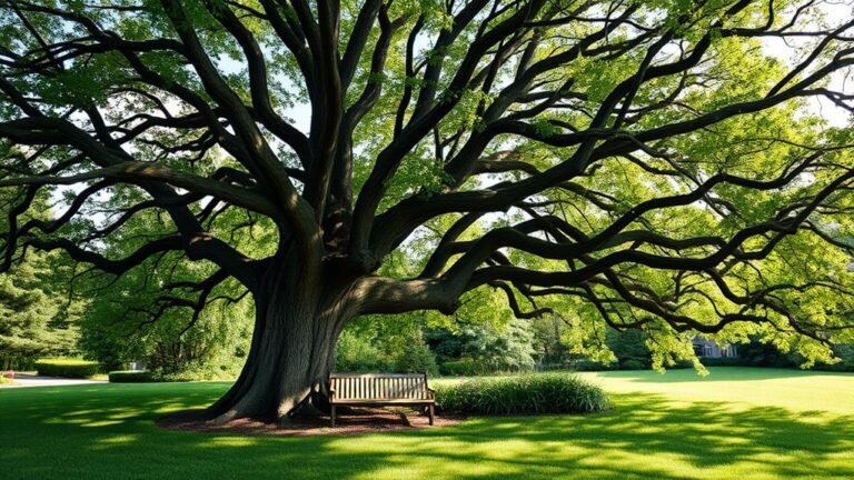 natural shade backyard trees