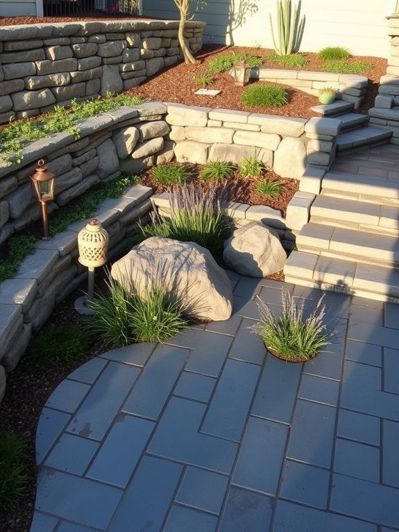 natural stone decorative features