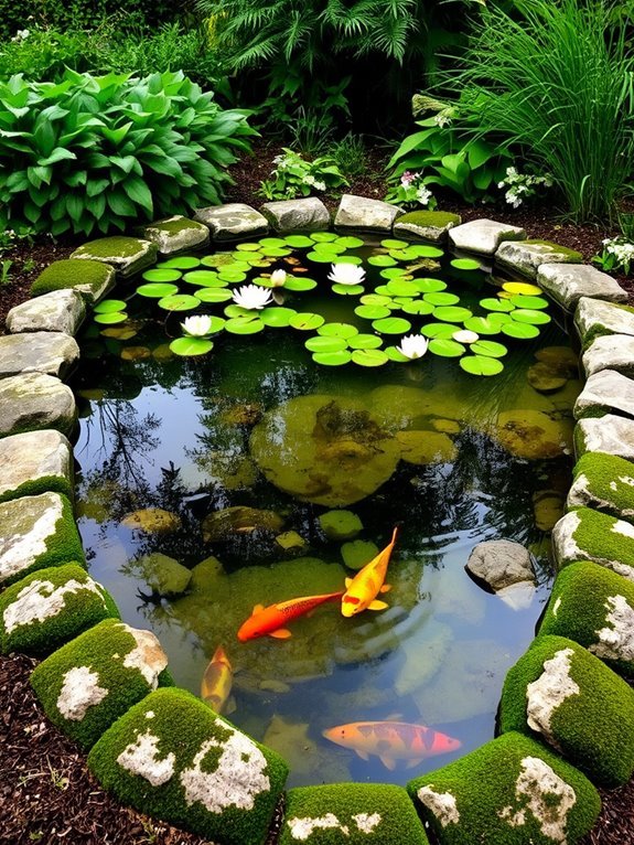 natural stone landscape borders