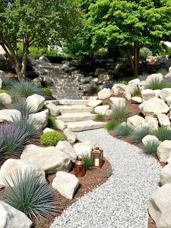 natural stone landscaping design