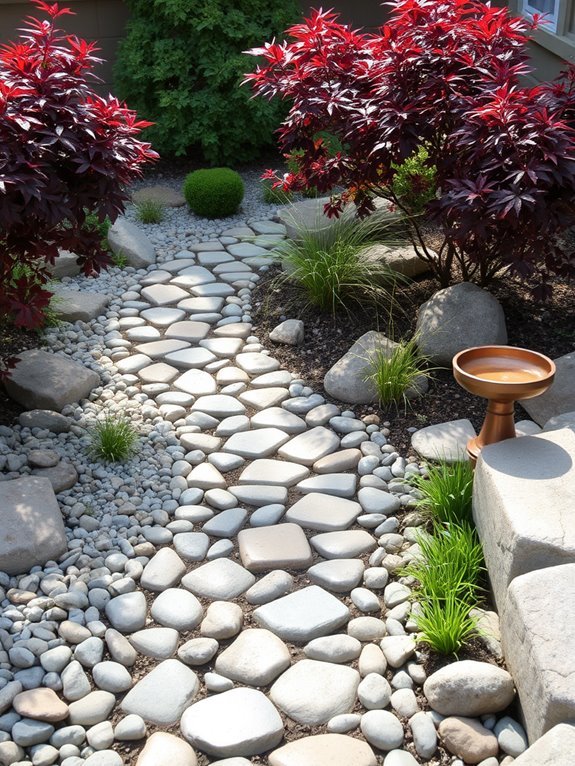 natural stone pathways design