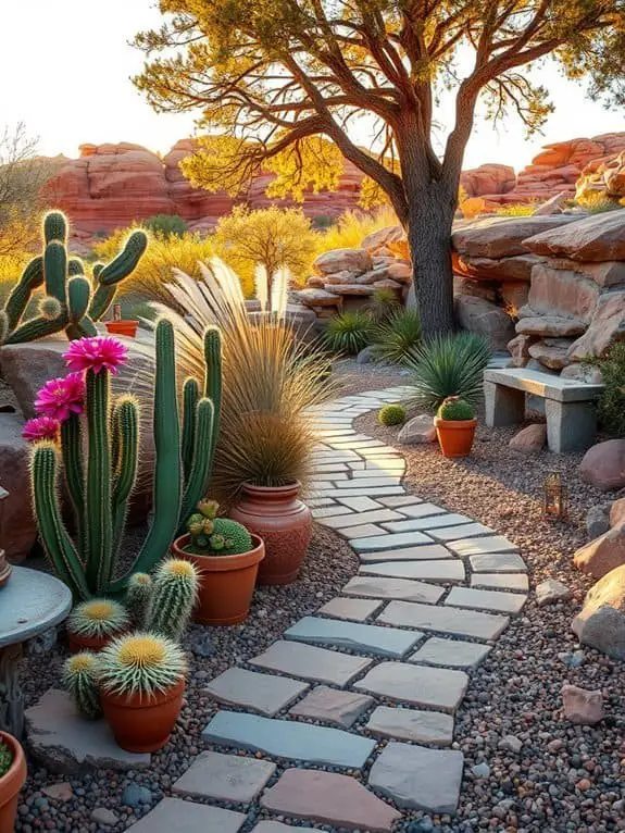 natural stone walkways design