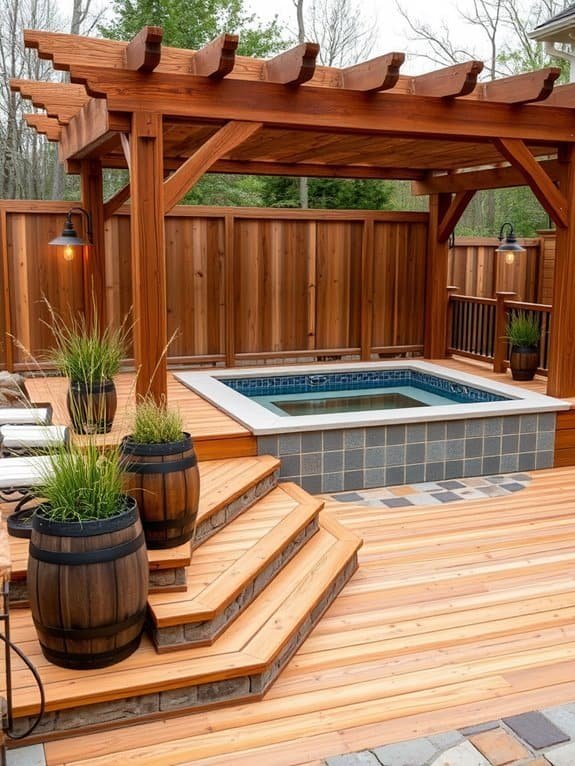 natural wooden design elements