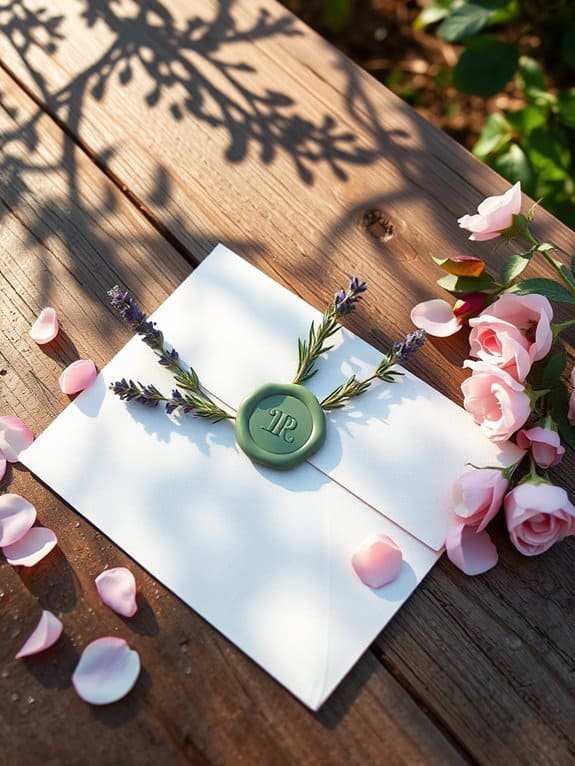 nature inspired event invitations