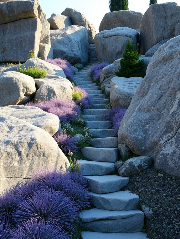 ornamental garden rock formations