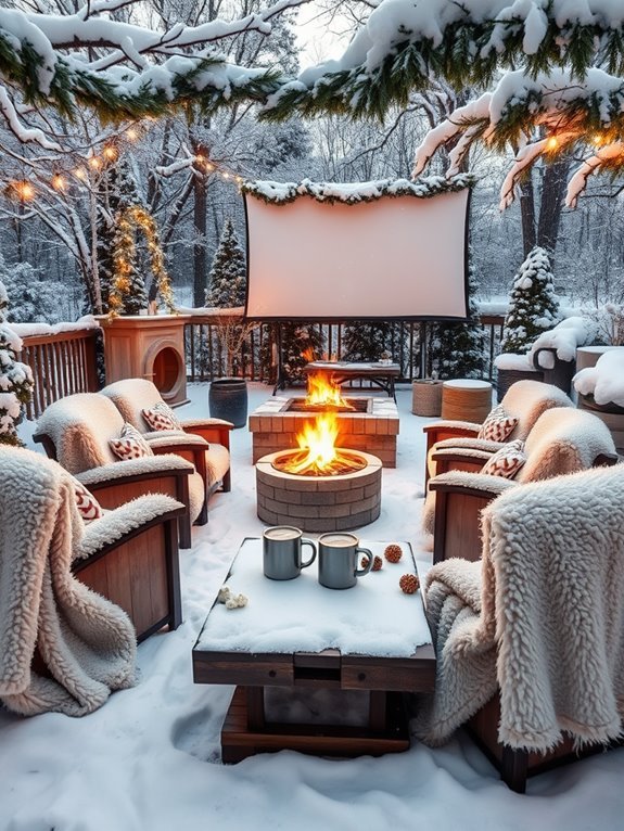 outdoor cinema gatherings hosted