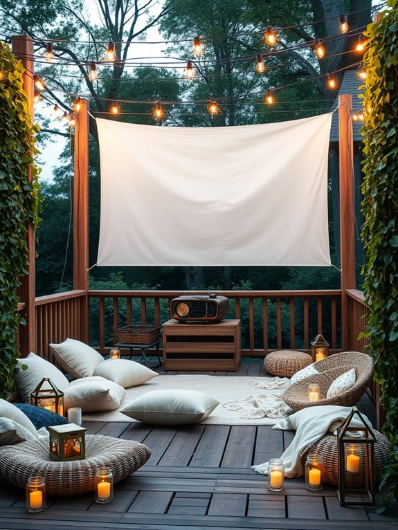 outdoor cinema setup essentials