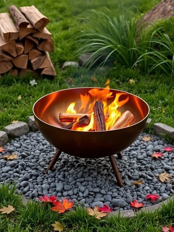 outdoor compact fire solution