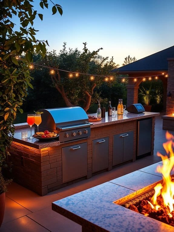 outdoor cooking paradise design