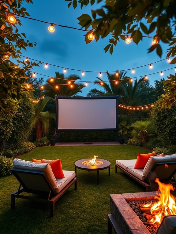 outdoor film viewing events