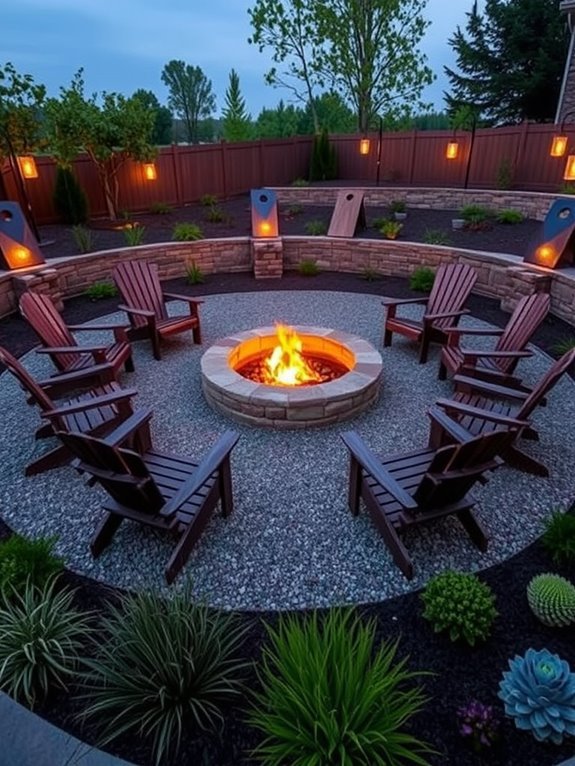 outdoor fire pit activities