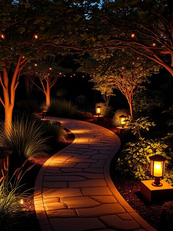 outdoor pathway lighting ideas