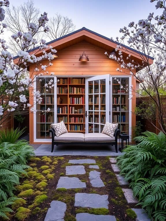 outdoor reading space established