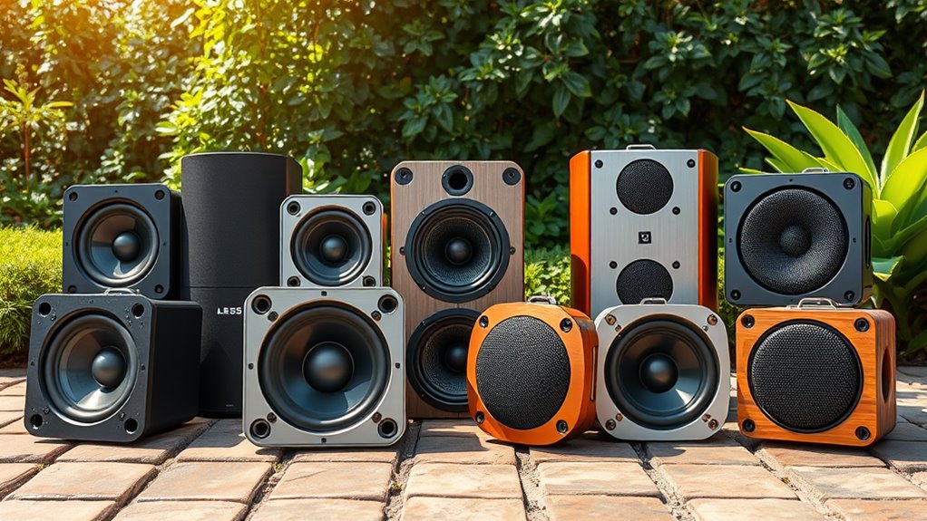 outdoor speakers with clarity