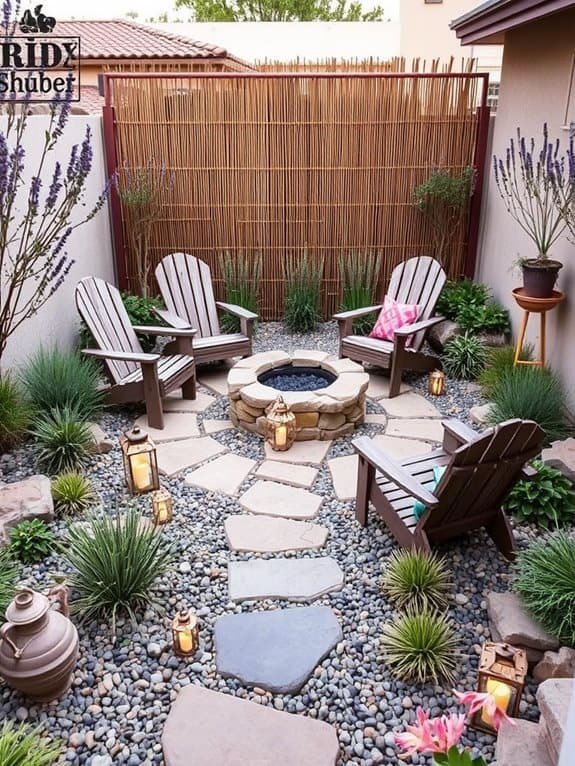 outdoor stone fire pits