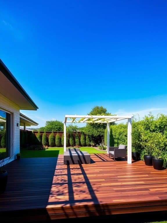 outdoor structure with shade