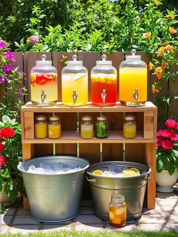 pallet based beverage station project