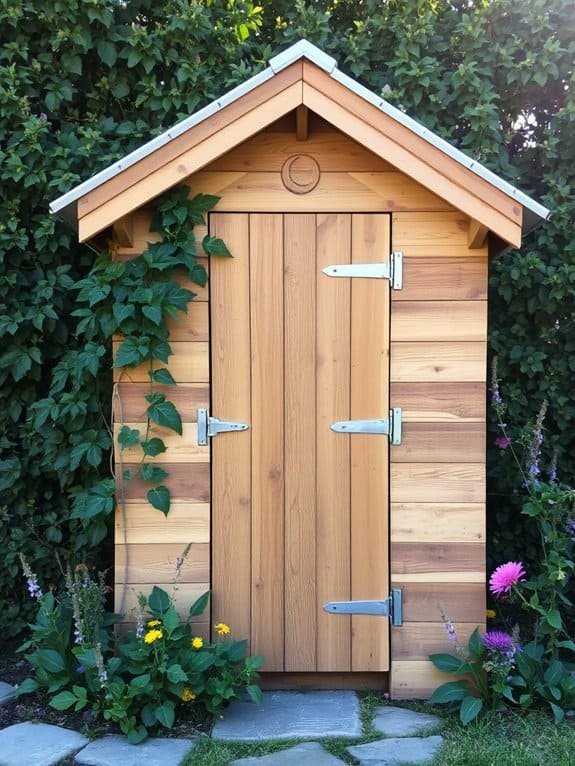 pallet wood toilet project