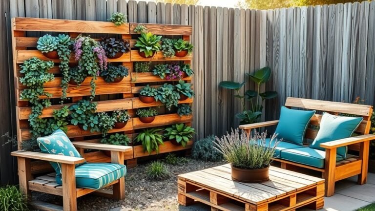 pallets for backyard creativity