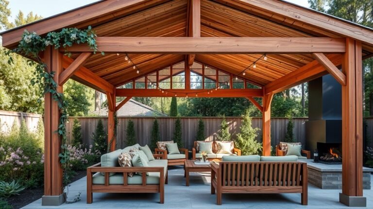 pavilion designs for outdoor shade