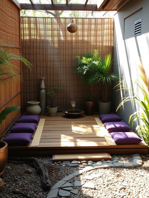 peaceful relaxation space