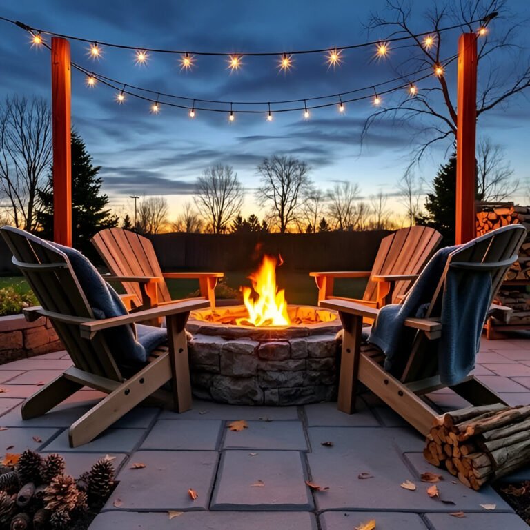 cozy fire pit inspirations