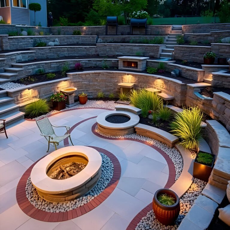 beautiful outdoor stone designs