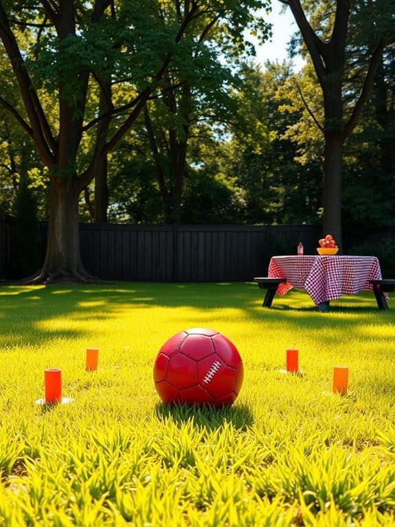 playful outdoor team sport