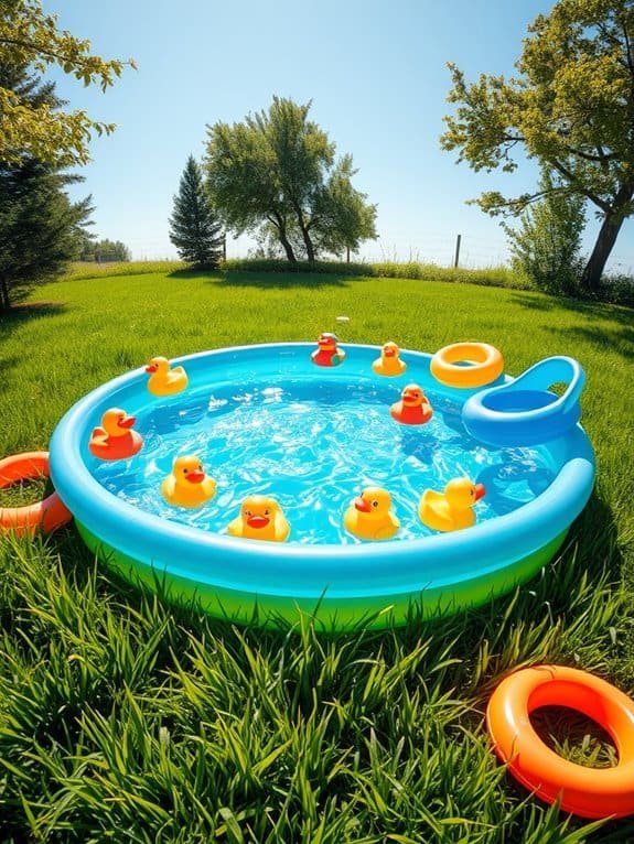 playful summer water fun